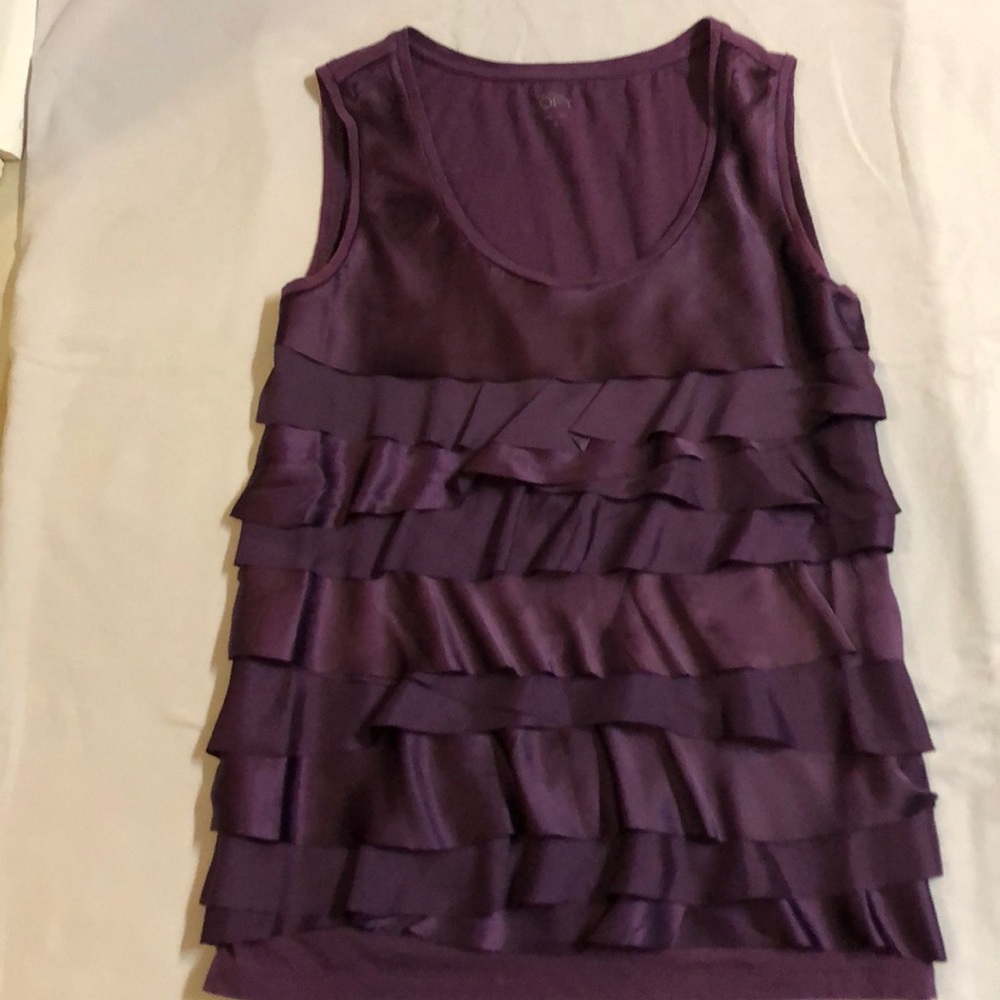 Purple tank